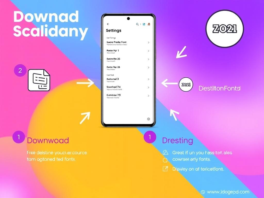 Galaxy S24 Font Installation Steps Galaxy S24 Font Installation Steps